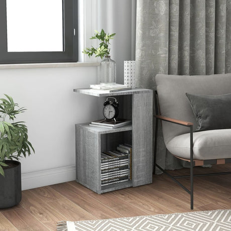 Side Table 36X30X56 Cm Engineered Wood