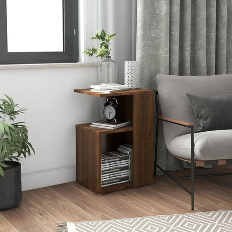 Side Table 36X30X56 Cm Engineered Wood