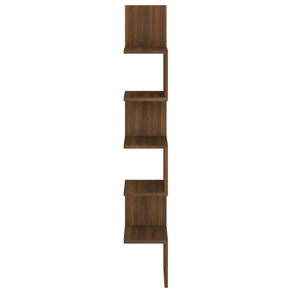 Wall Corner Shelf Engineered Wood