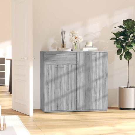 Sideboard 80X36X75 Cm Engineered Wood