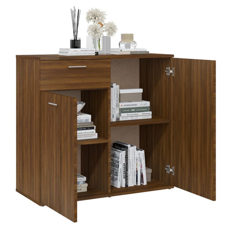 Sideboard 80X36X75 Cm Engineered Wood