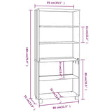 Highboard Hamar Solid Wood Pine