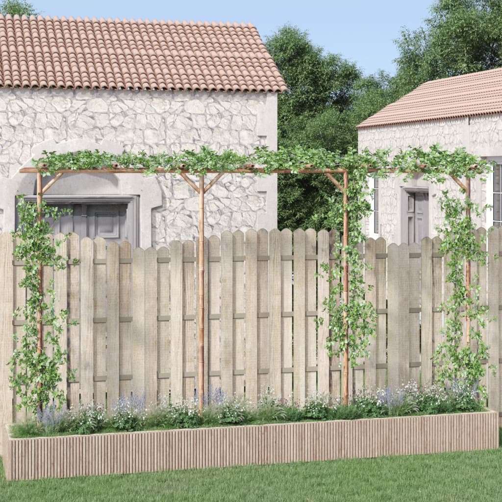 Pergola Bamboo 385X40X205 Cm