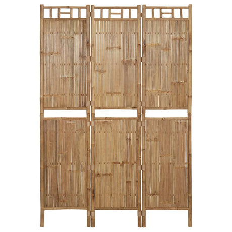 5-Panel Room Divider Bamboo