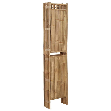 5-Panel Room Divider Bamboo