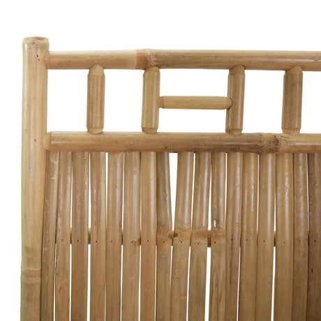 5-Panel Room Divider Bamboo