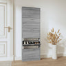 Look Wooden Shoe Cabinet With 5 Compartments
