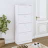 Shoe Cabinet 63X24X Engineered Wood