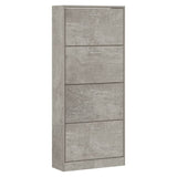 Shoe Cabinet 63X24X Engineered Wood