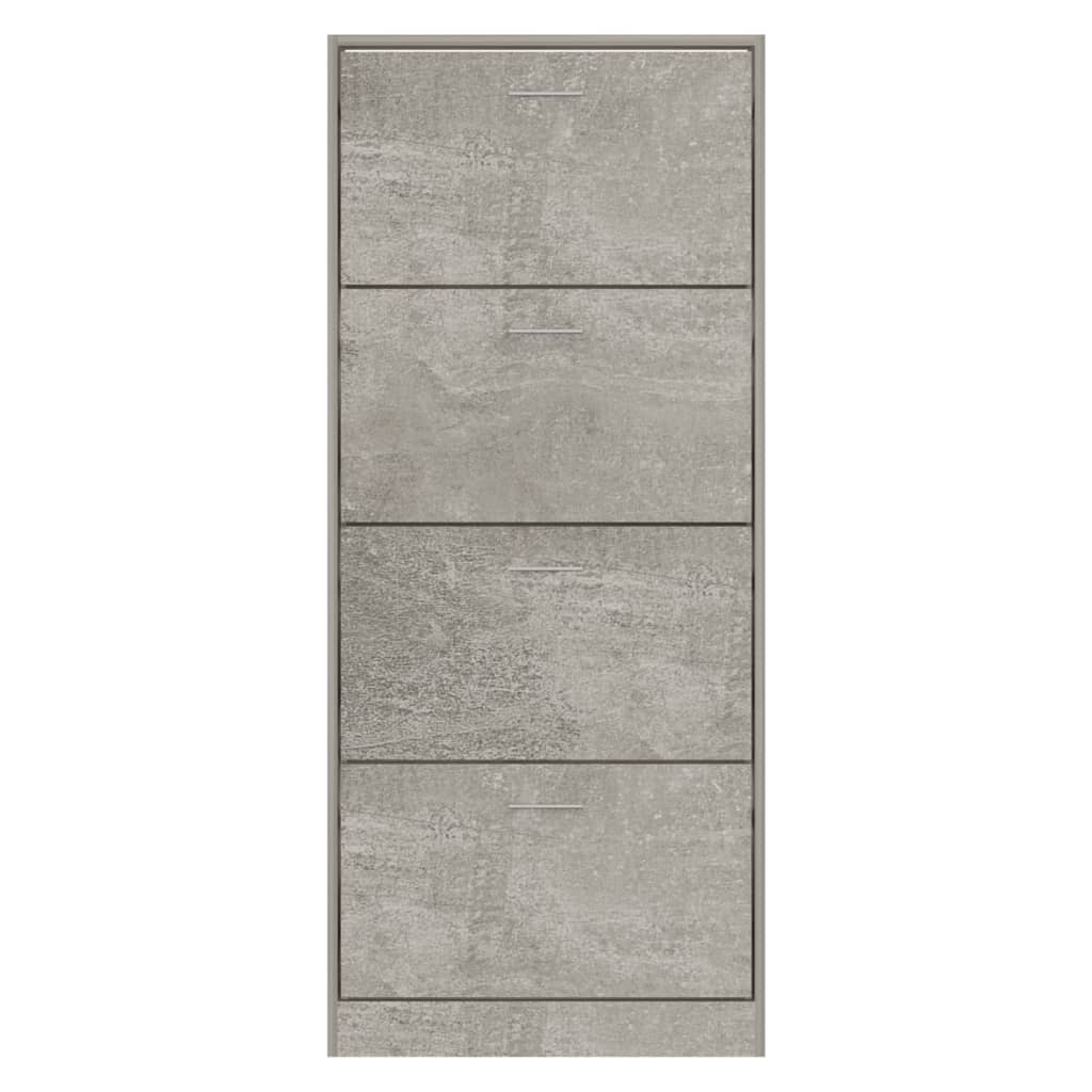 Shoe Cabinet 63X24X Engineered Wood