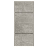 Shoe Cabinet 63X24X Engineered Wood