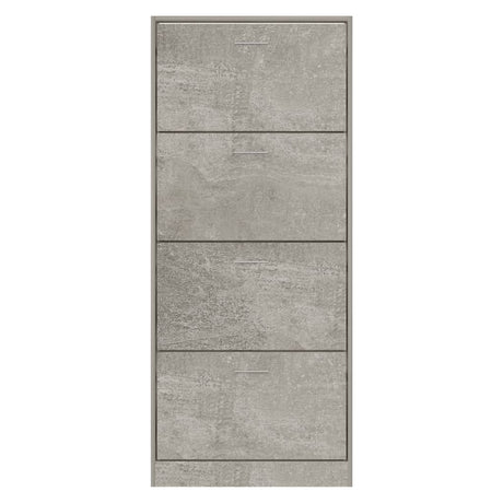 Shoe Cabinet 63X24X Engineered Wood