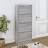 Shoe Cabinet 63X24X Engineered Wood