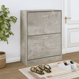 Shoe Cabinet 63X24X Engineered Wood