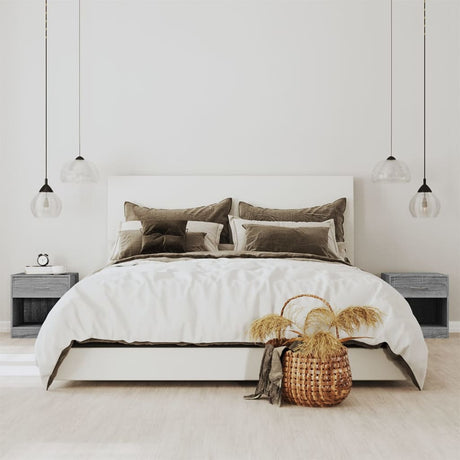 Nightstand 2 Pcs With Drawer