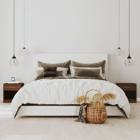 Nightstand 2 Pcs With Drawer