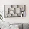 Floating Wall Display Shelf 8 Compartments