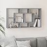 Floating Wall Display Shelf 8 Compartments