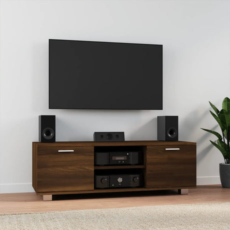 Tv Cabinet High-Gloss Black 120X40.5X35 Cm
