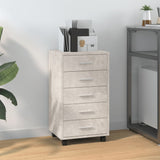 Office Drawer Unit With Castors 5 Drawers