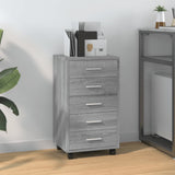 Office Drawer Unit With Castors 5 Drawers