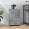 Office Drawer Unit With Castors 5 Drawers