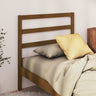 Bed Headboard 126X4X100 Cm Solid Wood Pine