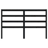 Bed Headboard 126X4X100 Cm Solid Wood Pine