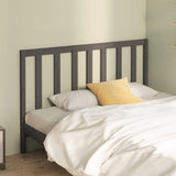 Bed Headboard 146X4X100 Cm Solid Wood Pine