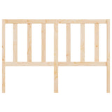 Bed Headboard 146X4X100 Cm Solid Wood Pine
