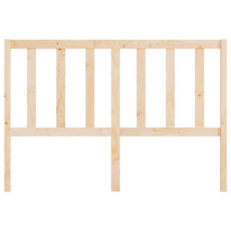Bed Headboard 146X4X100 Cm Solid Wood Pine