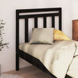 Bed Headboard 96X4X100 Cm Solid Wood Pine