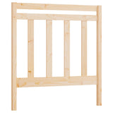 Bed Headboard 96X4X100 Cm Solid Wood Pine
