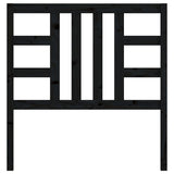 Bed Headboard 106X4X100 Cm Solid Wood Pine