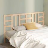 Bed Headboard 106X4X100 Cm Solid Wood Pine