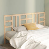 Bed Headboard 106X4X100 Cm Solid Wood Pine