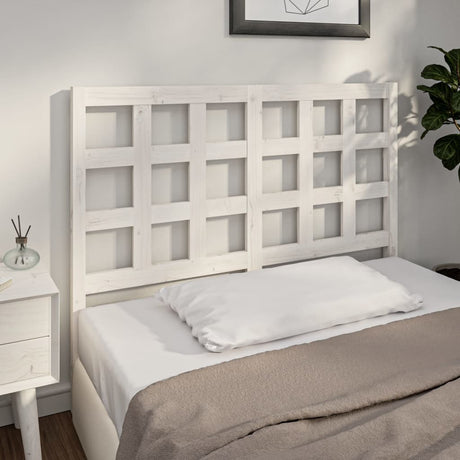 Bed Headboard 80.5X4X100 Cm Solid Wood Pine