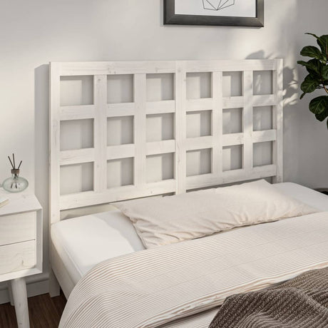 Bed Headboard 80.5X4X100 Cm Solid Wood Pine