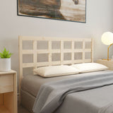 Bed Headboard 80.5X4X100 Cm Solid Wood Pine