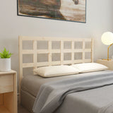 Bed Headboard 80.5X4X100 Cm Solid Wood Pine
