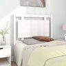 Bed Headboard 105.5X4X100 Cm Solid Pine Wood