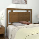 Bed Headboard 105.5X4X100 Cm Solid Pine Wood