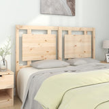 Bed Headboard 105.5X4X100 Cm Solid Pine Wood