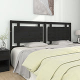 Bed Headboard 105.5X4X100 Cm Solid Pine Wood