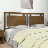 Bed Headboard 105.5X4X100 Cm Solid Pine Wood