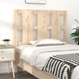 Bed Headboard 80.5X4X100 Cm Solid Wood Pine