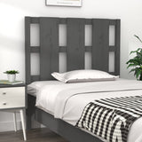 Bed Headboard 80.5X4X100 Cm Solid Wood Pine