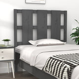 Bed Headboard 80.5X4X100 Cm Solid Wood Pine