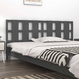 Bed Headboard 80.5X4X100 Cm Solid Wood Pine