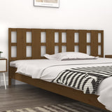 Bed Headboard 80.5X4X100 Cm Solid Wood Pine